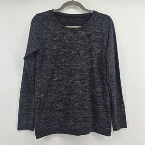 Lululemon Swiftly Relaxed Long-Sleeve Shirt - 8 Wee Are From Space Graphite Grey